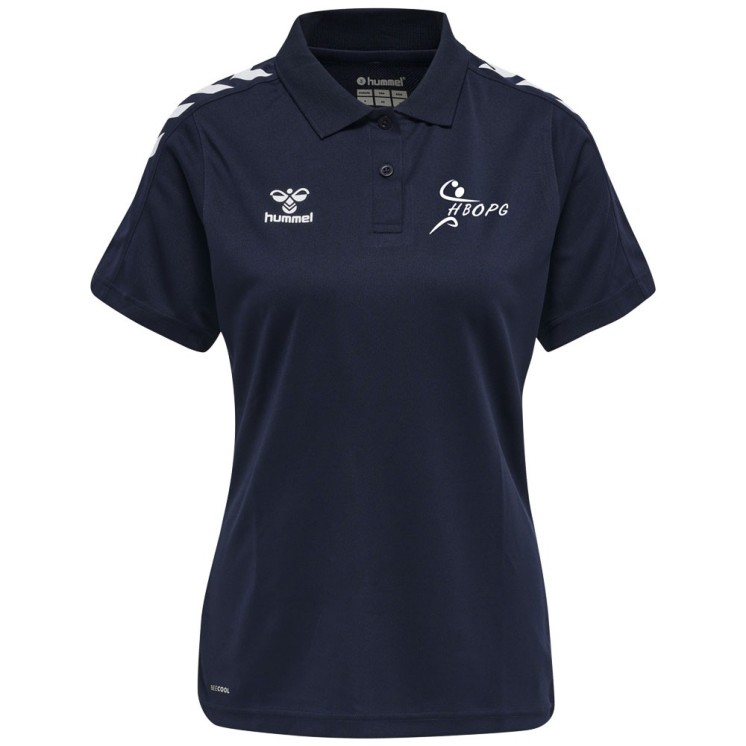 Polo HMLCore XK Femme Marine