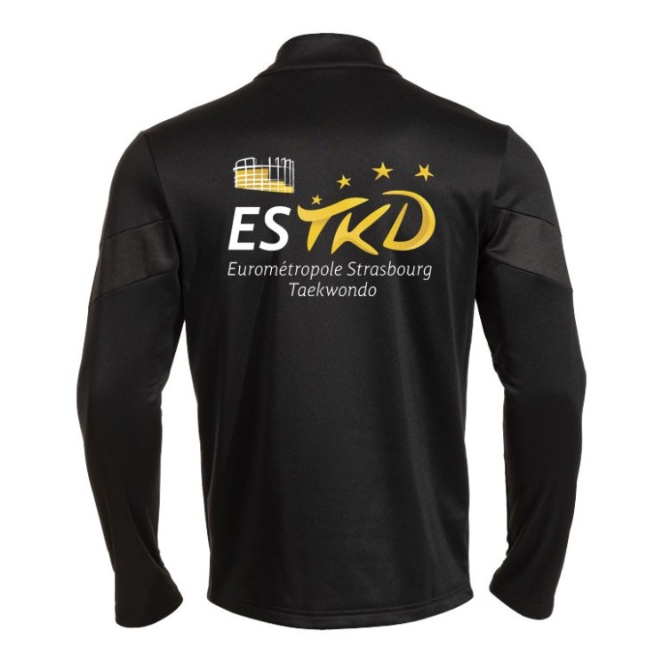 Sweat 1/2 zip Championship VIII Noir/Jaune