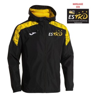 Coupe-vent Championship VIII Noir/Jaune (coupe homme)
