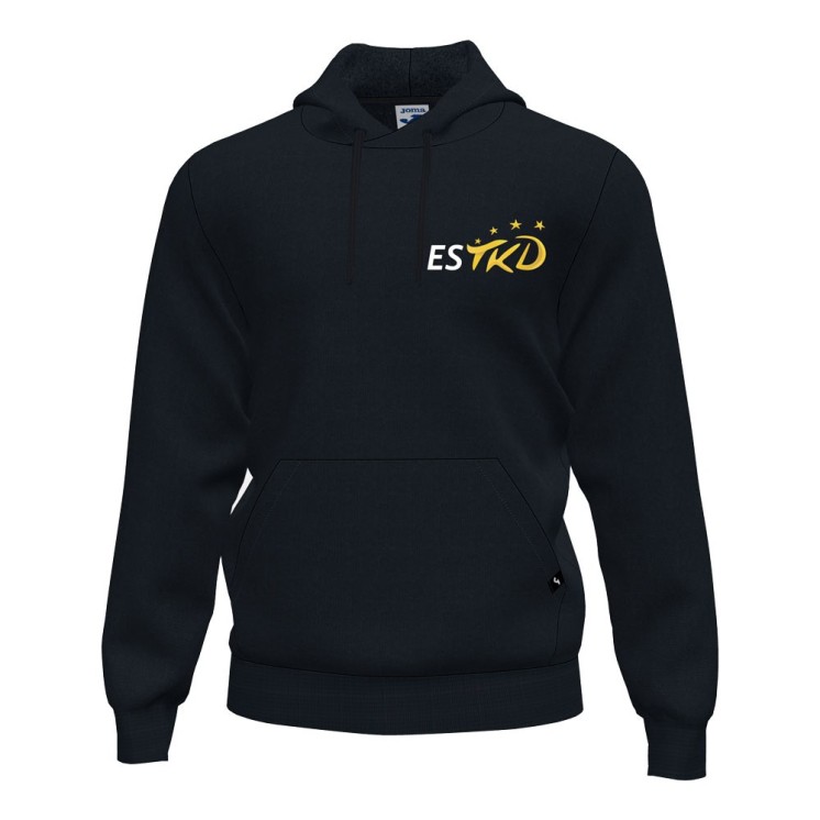 Sweat à capuche Montana Noir (coupe homme)