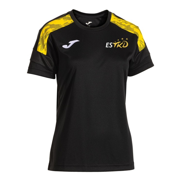 Maillot Championship VIII Femme Noir/Jaune