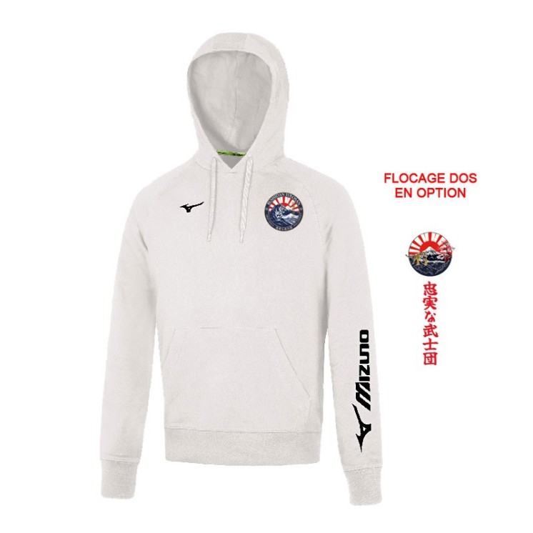 Sweat à capuche Terry Jr Blanc