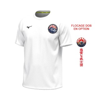 T-shirt Mizuno Training Jr Blanc