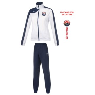 Survêtement Kobe Knit Femme Blanc/Marine