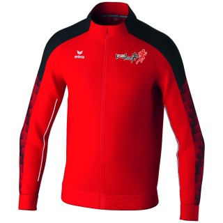 Veste d'entraînement Evo Star Rouge/Noir (coupe homme)