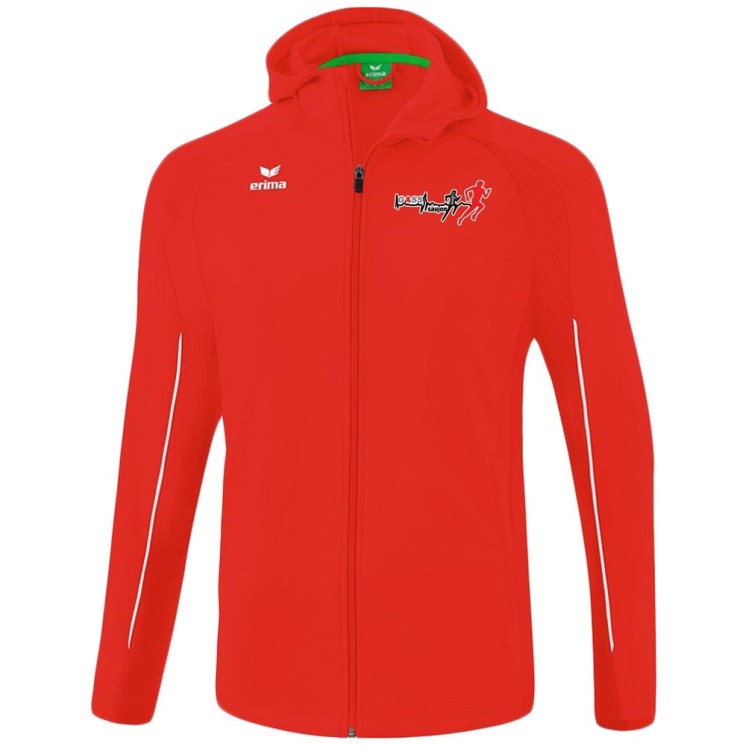 Veste à capuche d'entraînement Liga Star Rouge/Blanc