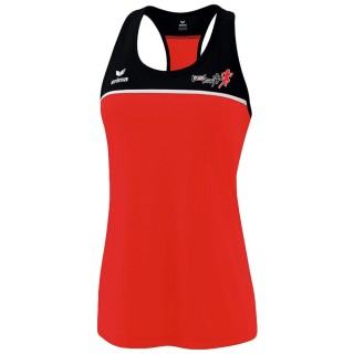 Débardeur Change Femme Rouge/Noir/Blanc