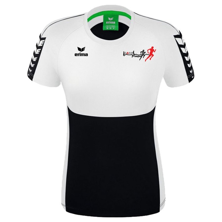 T-shirt Six Wings Femme Noir/Blanc