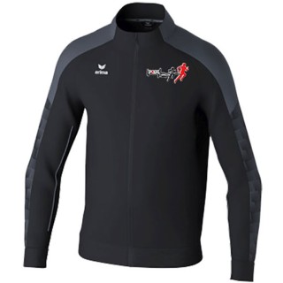 Veste d'entraînement Evo Star Noir/Gris ardoise (coupe homme)