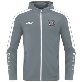 Veste à capuche Power Jr Gris pierre