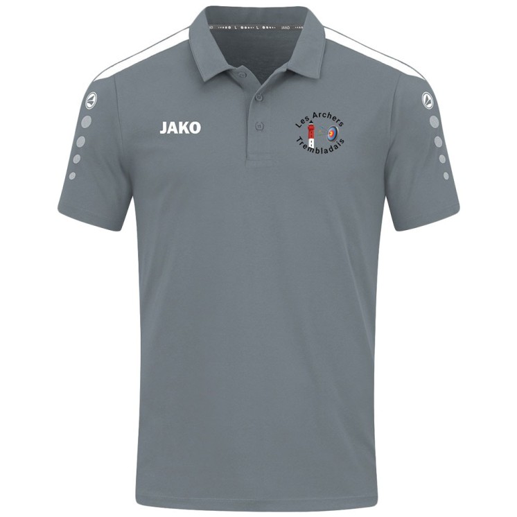 Polo Power Jr Gris pierre
