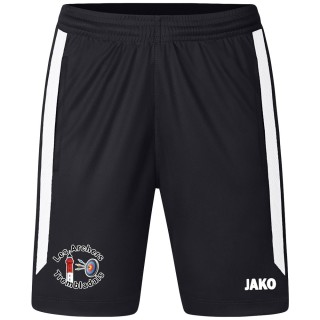 Short polyester Power Femme Noir/Blanc