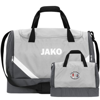 Sac de sport avec compartiment Iconic M Gris tendre/Anthracite Leger