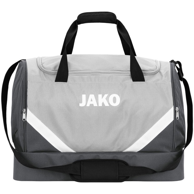 Sac de sport avec compartiment Iconic L Gris tendre/Anthracite Leger