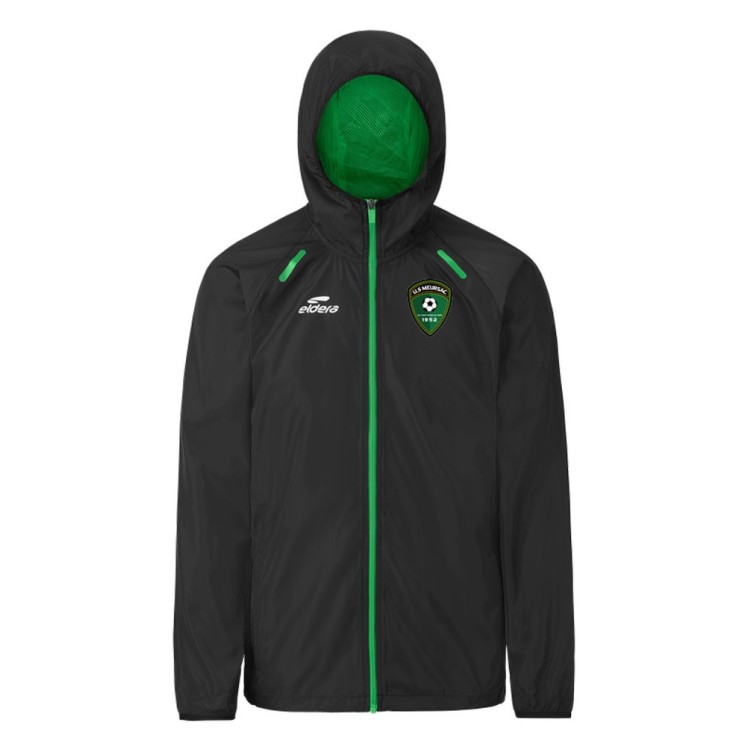Coupe-vent Libeccio Noir/Vert