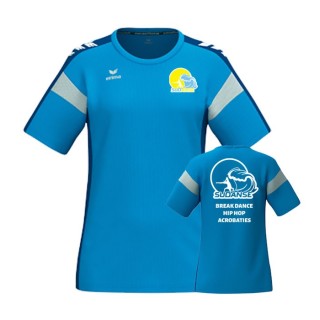 T-shirt Celebrate 125 Femme Curaçao/Bleu roy