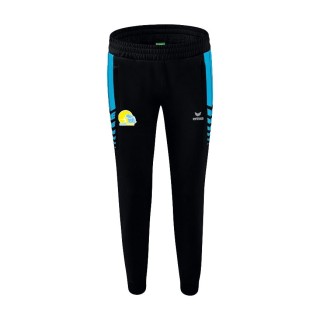 Pantalon Worker Six Wings Femme Noir/Curaçao