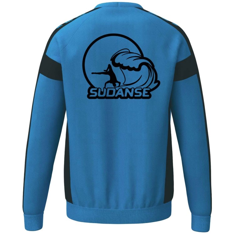 Sweat GK CMPT 3 Wings (coupe homme) Curaçao/Noir