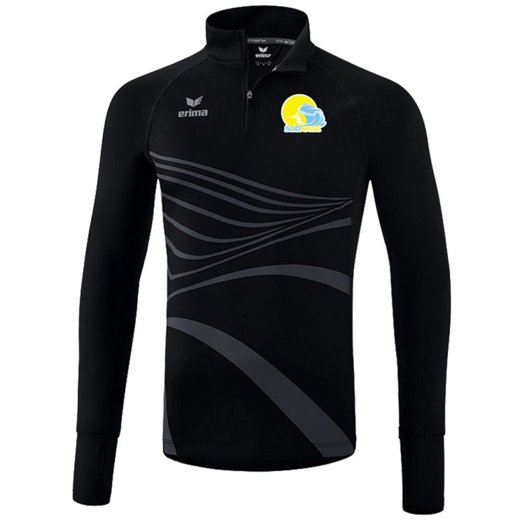 T-shirt Longsleeve Racing Noir