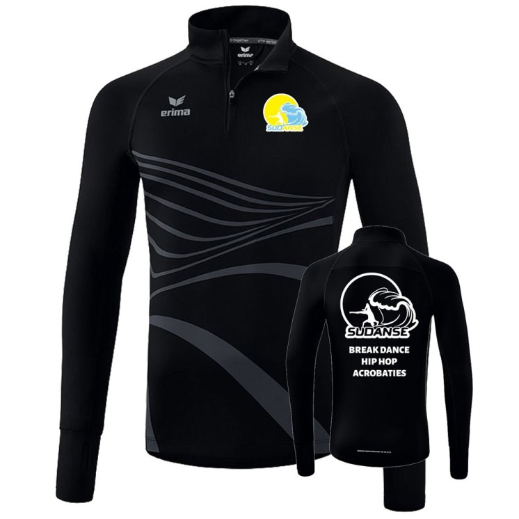 T-shirt Longsleeve Racing Jr Noir
