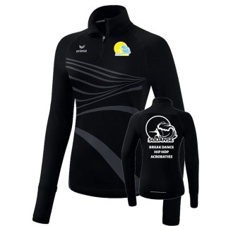 T-shirt Longsleeve Racing Femme Noir