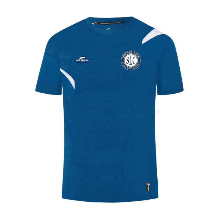 T-shirt E-cone Jr Bleu roy/Blanc