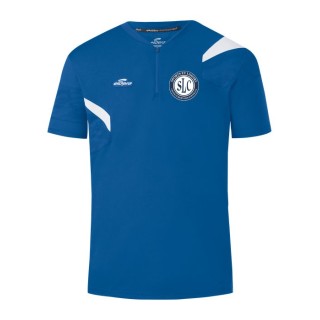 Polo E-cone Jr Bleu roy/Blanc