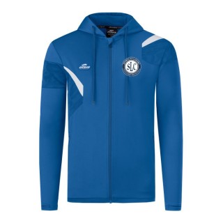Veste à capuche E-cone Bleu roy/Blanc