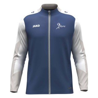Veste polyester Dynamic Bleu nuit/Blanc/Gris claire