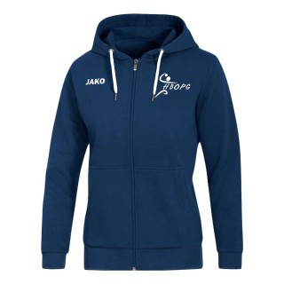 Veste à capuche Basic Femme Marine