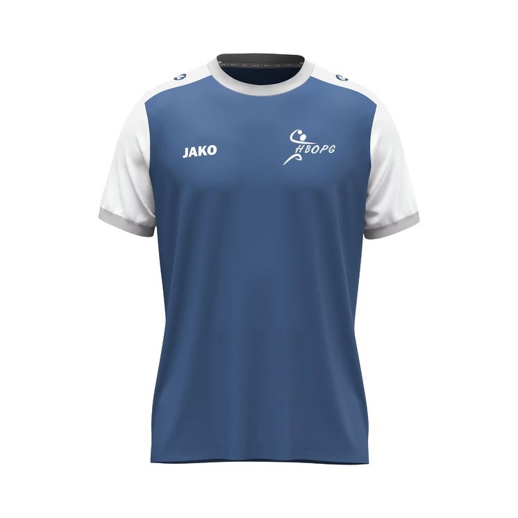 Maillot Dynamic Jr Bleu nuit/Blanc/Gris clair