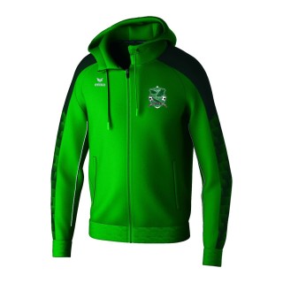 Veste à capuche d'entraînement Evo Star Jr Emeraude/Pinéde