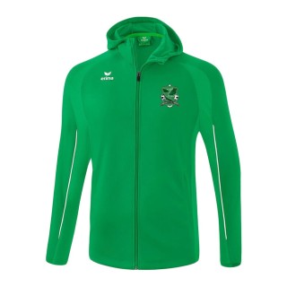 Veste à capuche d'entraînement Liga Star Emeraude/Blanc