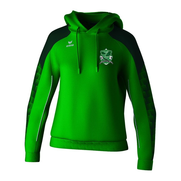 Sweat à capuche Evo Star Femme Emeraude/Pinéde