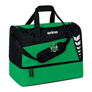 Sac de sport avec compartiment inférieur Six Wings L Emeraude/Noir