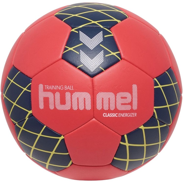 Ballon HmlClassic Energizer HB Rouge/Marine/Jaune Taille 2