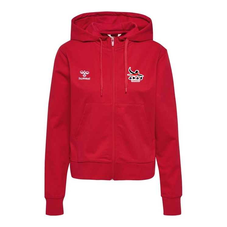 Veste à capuche HmlGo 2.0 Femme Rouge