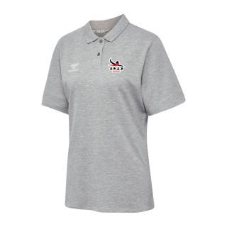 Polo HmlGo 2.0 Femme Gris mélange