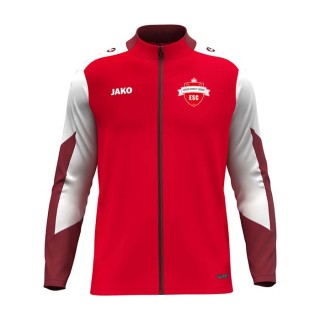 Veste Polyester Dynamic Rouge/Blanc/Rouge foncé