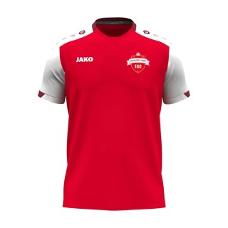 T-shirt Dynamic Rouge/Blanc/Rouge foncé