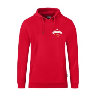 Sweat à capuche Organic Jr Rouge