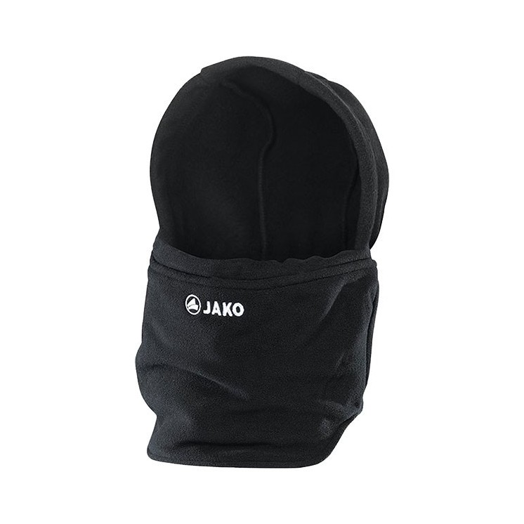 Cache-cou avec bonnet Noir Senior