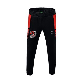 Pantalon Worker Six Wings Jr Noir/Rouge