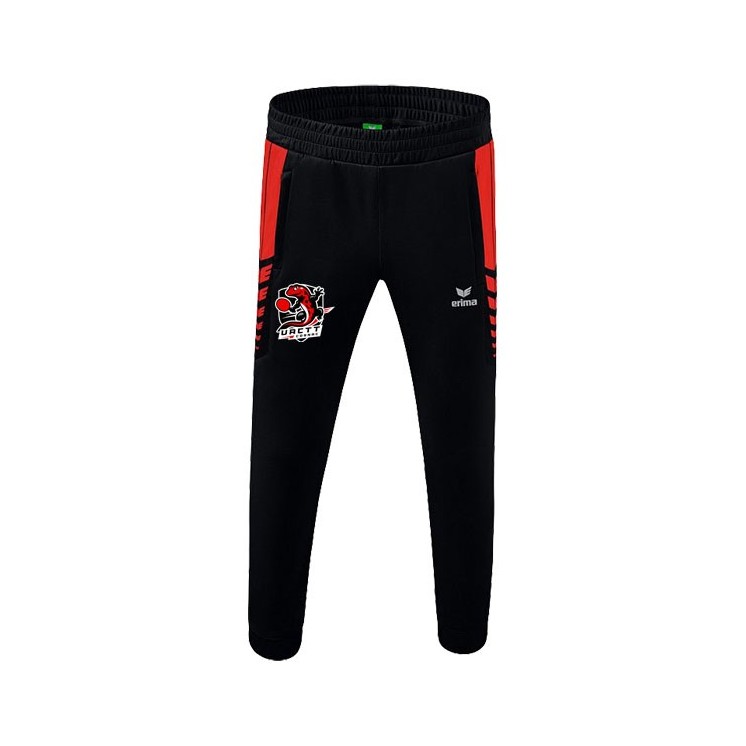Pantalon Worker Six Wings Jr Noir/Rouge
