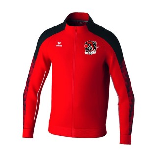 Veste d'entraînement Evo Star Rouge/Noir (coupe homme)