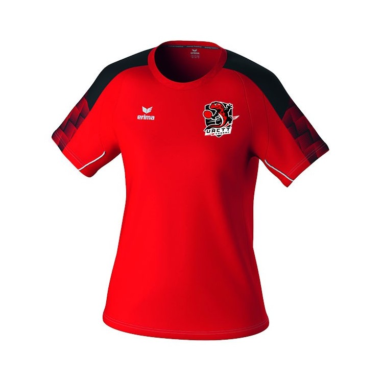 T-shirt Evo Star Femme Rouge/Noir