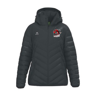 Veste à capuche matelassée CMPT Femme Noir