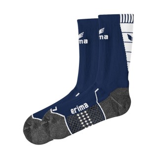 Chaussettes d'entraînement Marine/Blanc