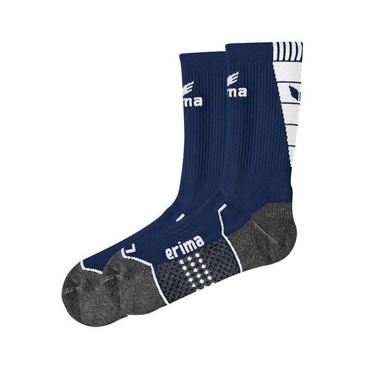 Chaussettes d'entraînement Marine/Blanc