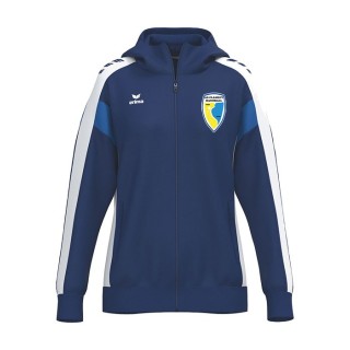 Veste à capuche Celebrate 125 Femme Marine/Blanc